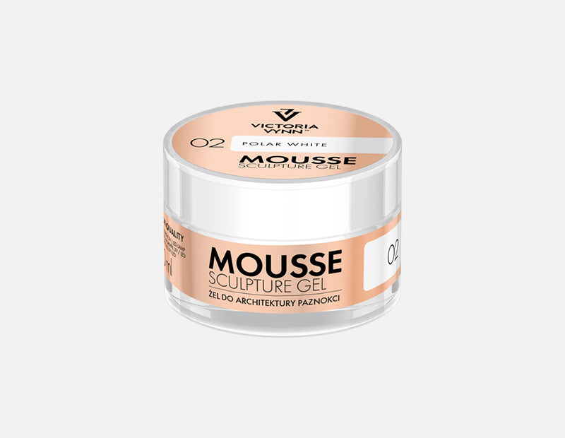 Victoria Vynn Mousse Gel 02 Polar White - 50 ml - Let op: tht datum verstreken