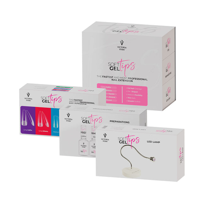 Victoria Vynn Soft Gel Tips | Starter Kit Short Round