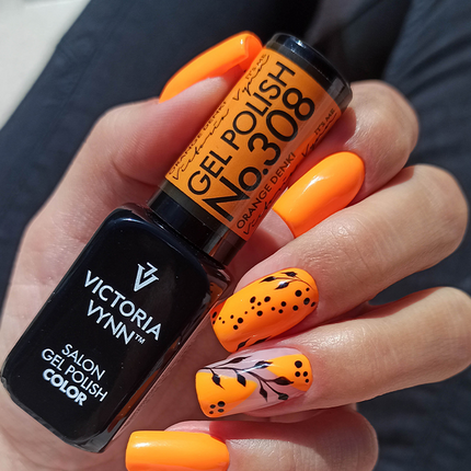 Victoria Vynn Salon Gellak | #308 Orange Denki