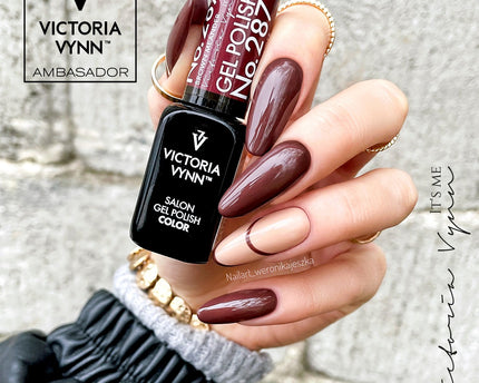 Victoria Vynn Salon Gellak | #287 Brown Meander